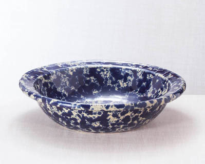 Rimmed Serving Bowl