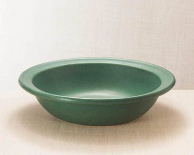 Rimmed Serving Bowl