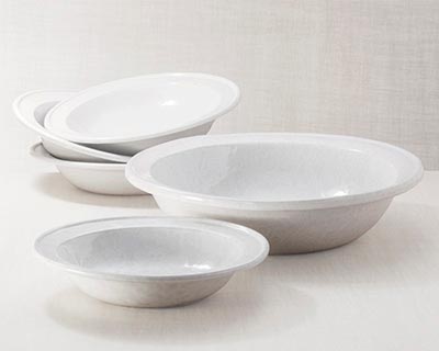 5-Piece Rimmed Serving Bowl Set