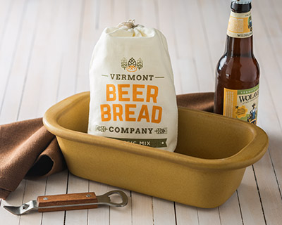 Loaf Pan & Vermont Beer Bread Set