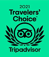 2021 Traveler's Choice TripAdvisor Award