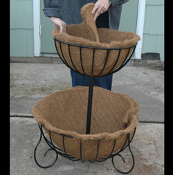 Flat Liner Set for 2-Tiered Cascade Planter (KC24N)