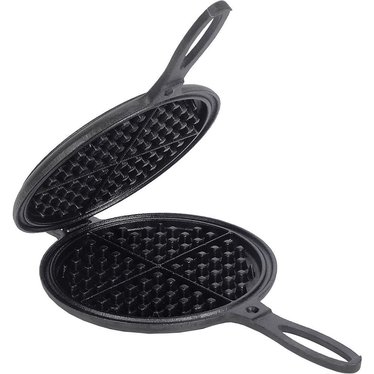 Stovetop Cast Iron Waffle Maker