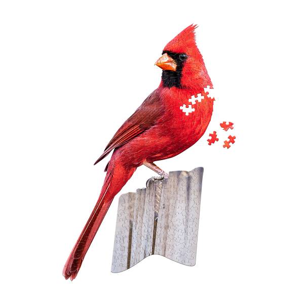 Shaped Jigsaw Puzzle - Cardinal - 300pcs