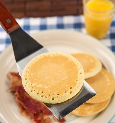 Restaurant-Style Stainless Steel Griddle Spatula