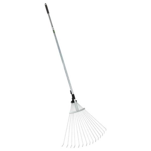 Adjustable Garden Rake (15 Tines)