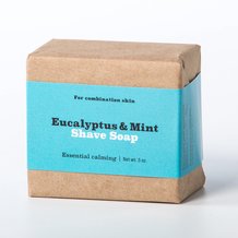 Natural Eucalyptus and Mint Shaving Soap