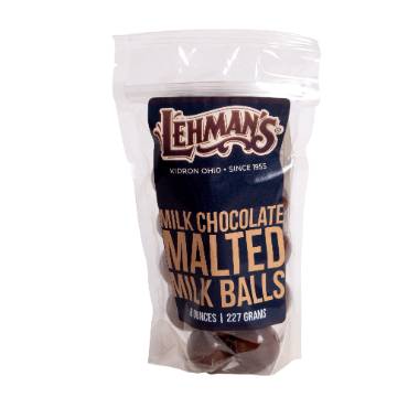 Lehman's Milk Chocolate Malted Milk Balls - 8 oz