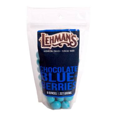 Lehman's Chocolate Covered Blueberries - 8 oz