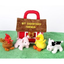 Barnyard Friends Plush Set