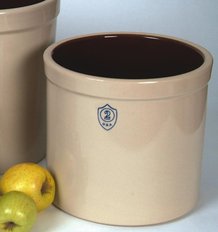 2 Gallon Numbered Stoneware Crock