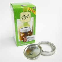 Ball Dome Lids and Bands - Regular (12)