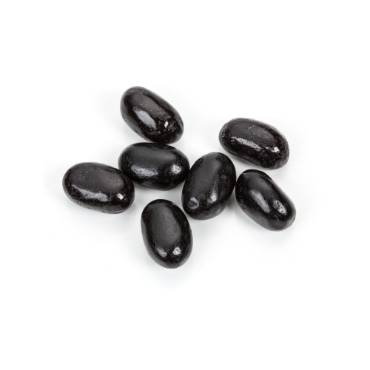 Jumbo Black Licorice Jelly Beans - 4 Bags