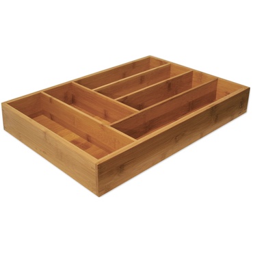 Bamboo Flatware Holder