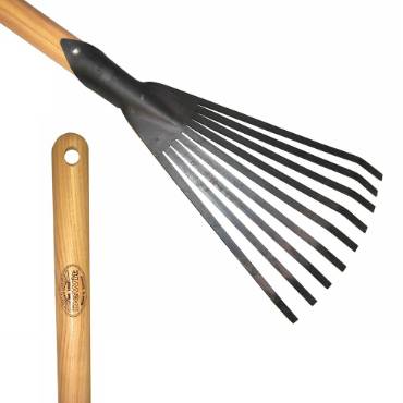 DeWit Junior Long Handle Leaf Rake