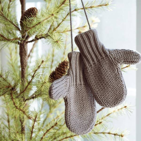 Christmas Mittens Decoration