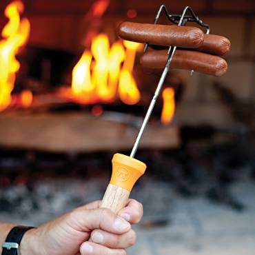 Rotating Campfire Fork