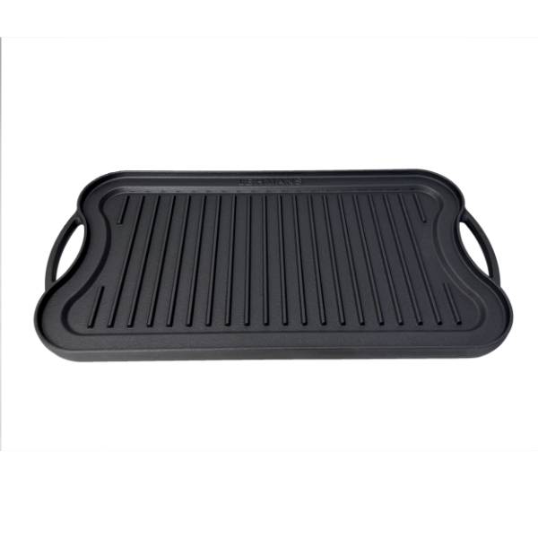 Lehman's Nitrogen Hardened Cast Iron Griddle - 2-Sided