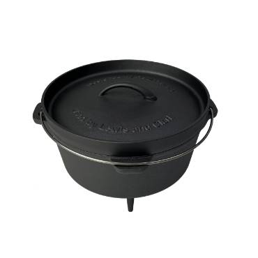 Lehman's Camp Dutch Oven - Nitrogen Hardened Cast Iron