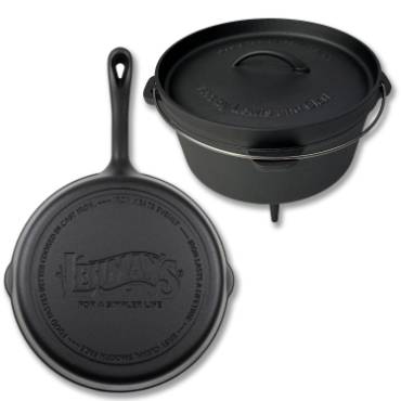 Lehman's Cast Iron Campfire Cooking Set