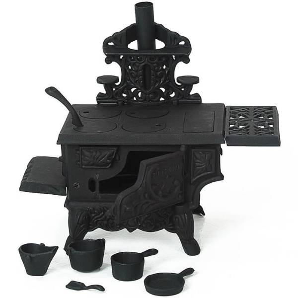 Mini Cast Iron Wood Cook Stove