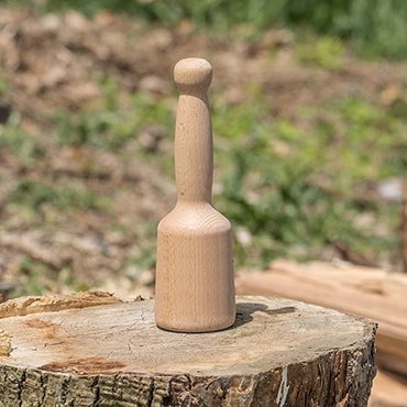 Natural Hardwood Carver's Mallet