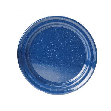 Royal Blue Enamelware Dinner Plate