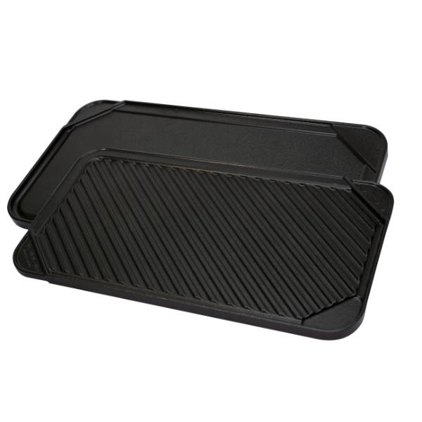 All American Double Burner Reversible Grill and Griddle