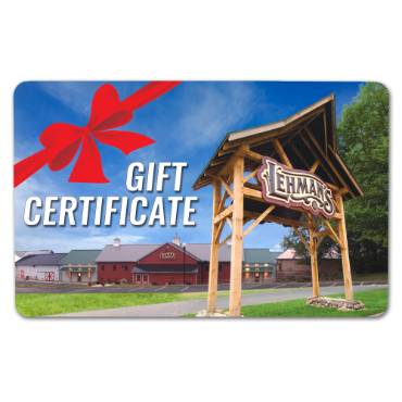 Lehman's eGift Certificate (Digital)