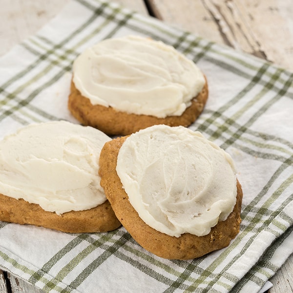 Freshly Baked Pumpkin Cookies