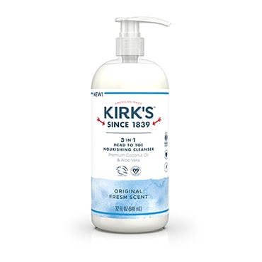 Kirk's 3-in-1 Head to Toe Nourishing Cleanser