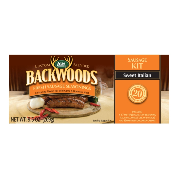 Backwoods® Sweet Italian Fresh Sausage Kit