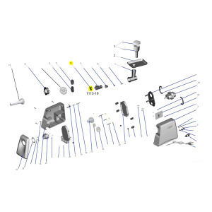 Schematic - Grinder Knife for # 1113 Meat Grinder