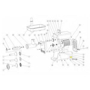 Schematic - Switch for # 5 BigBite Grinder # 777