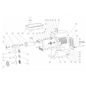 Schematic - Circuit Breaker for # 5 BigBite Grinder # 777