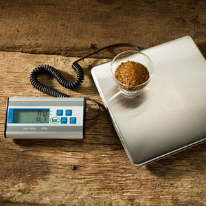 330 lb. Stainless Steel Digital Scale