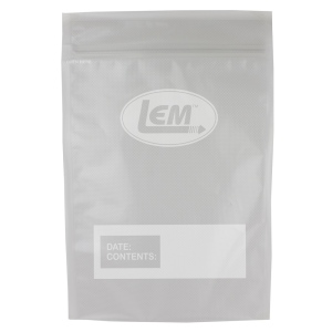 Zipper Top Vacuum Bags - 11" x 16" Gallon Size