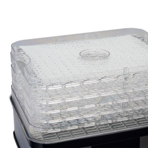 5-Tray Digital Dehydrator - Close of Trays