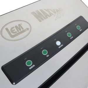 MaxVac 250 Vacuum Sealer Control Panel