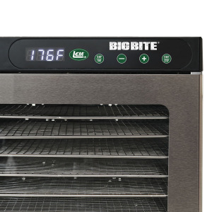 BigBite 10-Tray Stainless Steel Dehydrator