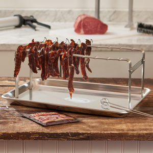 Jerky Hanger with Skewers