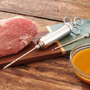 4 oz. Commercial Meat Injector With 2 Needles