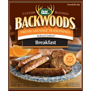 Backwoods Reduced Sodium Fresh Sausage Seasoning