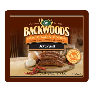 Backwoods Bratwurst Fresh Sausage Seasoning - Makes 100 lbs.