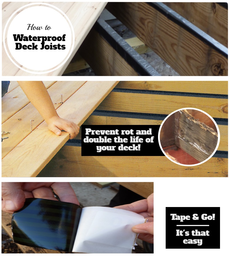 Installation instructions for Joist Tape