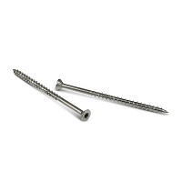 Flat Head Deck-Drive™ DWP Wood Screw  - Type 316 Stainless Steel