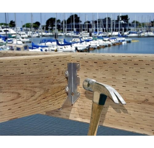 316 Stainless Joist Hanger Installation