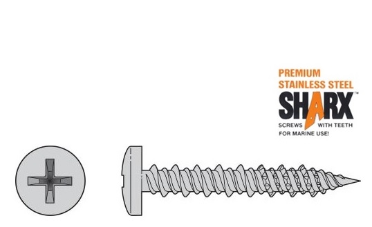 Stainless Steel Type 316 Sharx for Marine Use