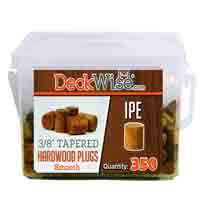 DeckWise® Ipe Plugs 3/8" diameter