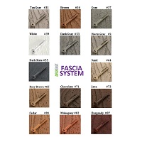 Fascia board swatches